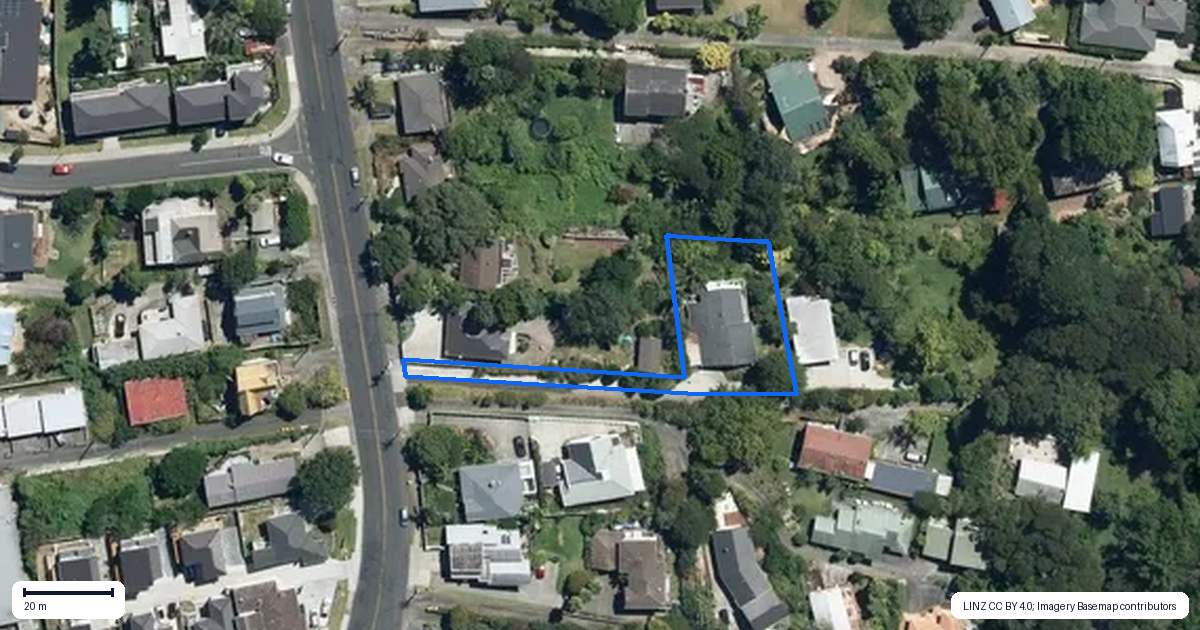 Property context map for 52A Pleasant Road, Glen Eden, Auckland