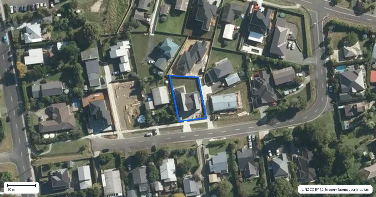 Property context map for 17A Alexandra Street, Riverhead