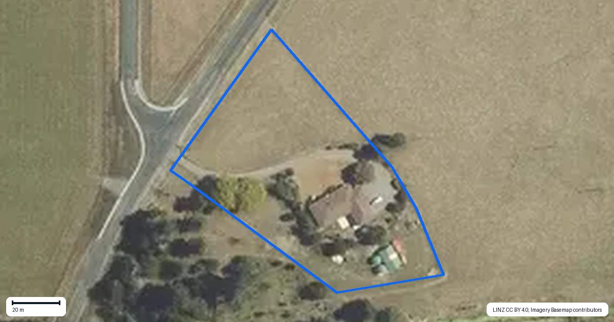 Property context map for 785 Speedy Road, Ashley Clinton, Takapau