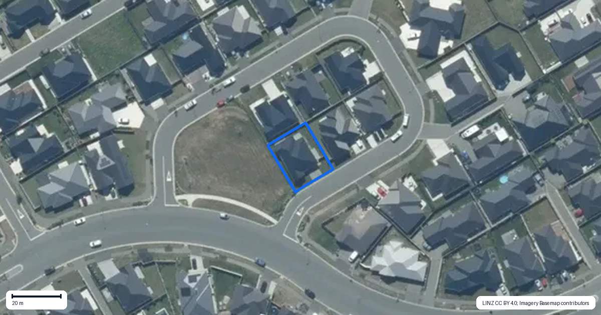 Property context map for 18 Silverstone Loop, Rolleston