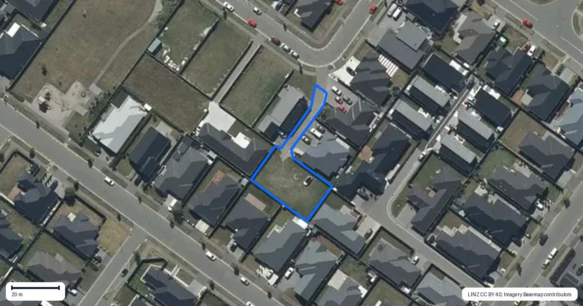 Property context map for 40 Agathis Crescent, Wigram, Christchurch