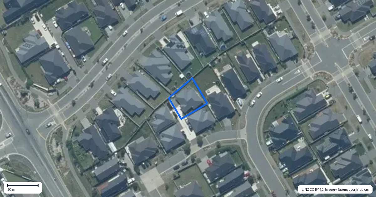 Property context map for 6 Billy T Lane, Rolleston