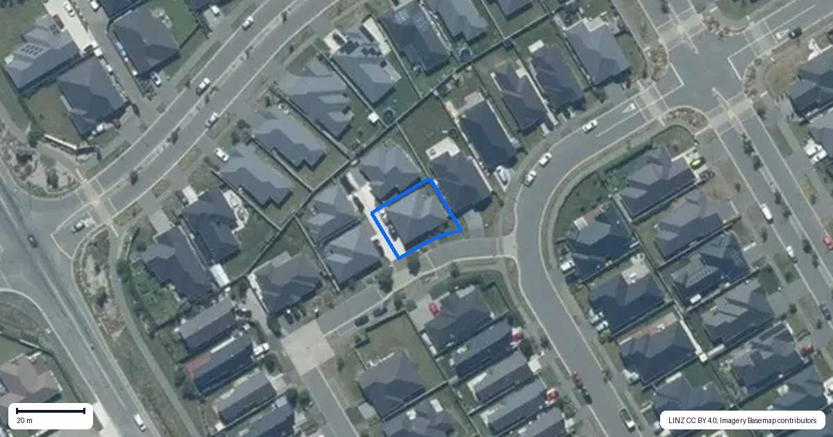 Property context map for 4 Billy T Lane, Rolleston