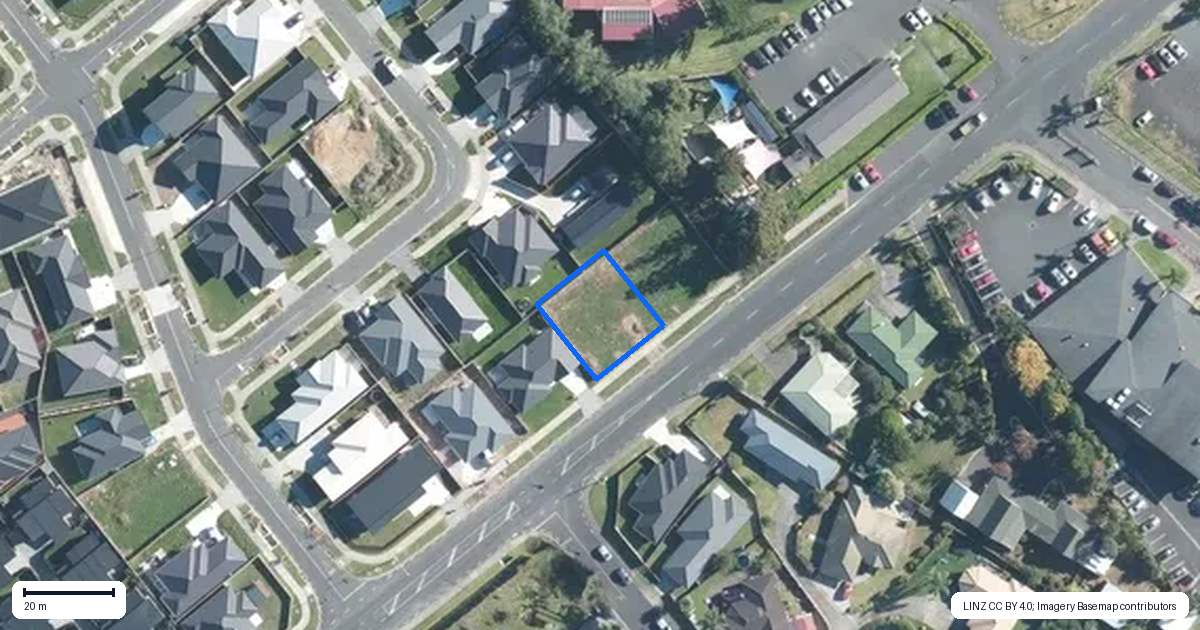 Property context map for 45B Constable Road, Waiuku