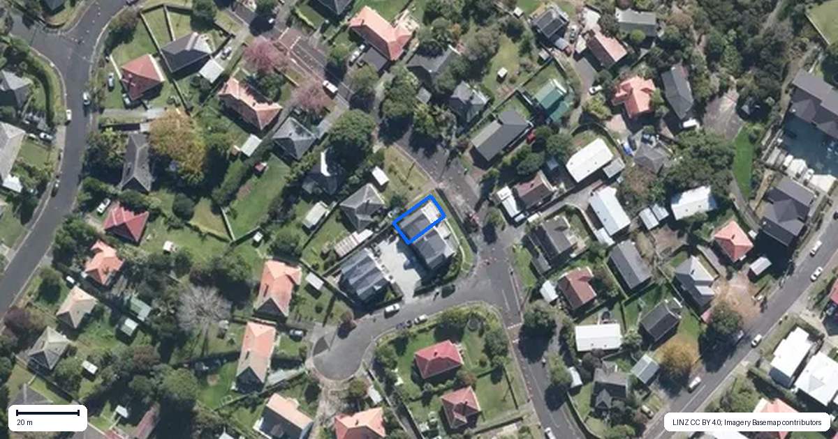 Property context map for 3/3 Arlington Street, Waterview, Auckland
