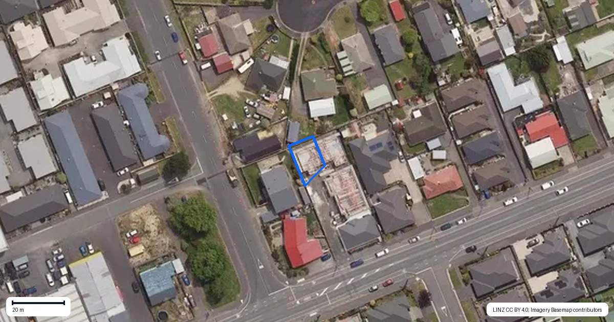 Property context map for 35E Factory Road, Mosgiel