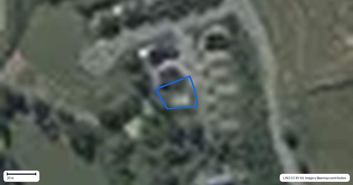 Property context map for 6 Kahika Lane, Westmorland, Christchurch