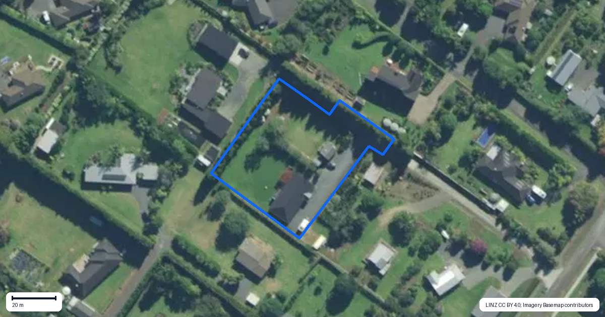 Property context map for 30B Riddell Road, Kerikeri
