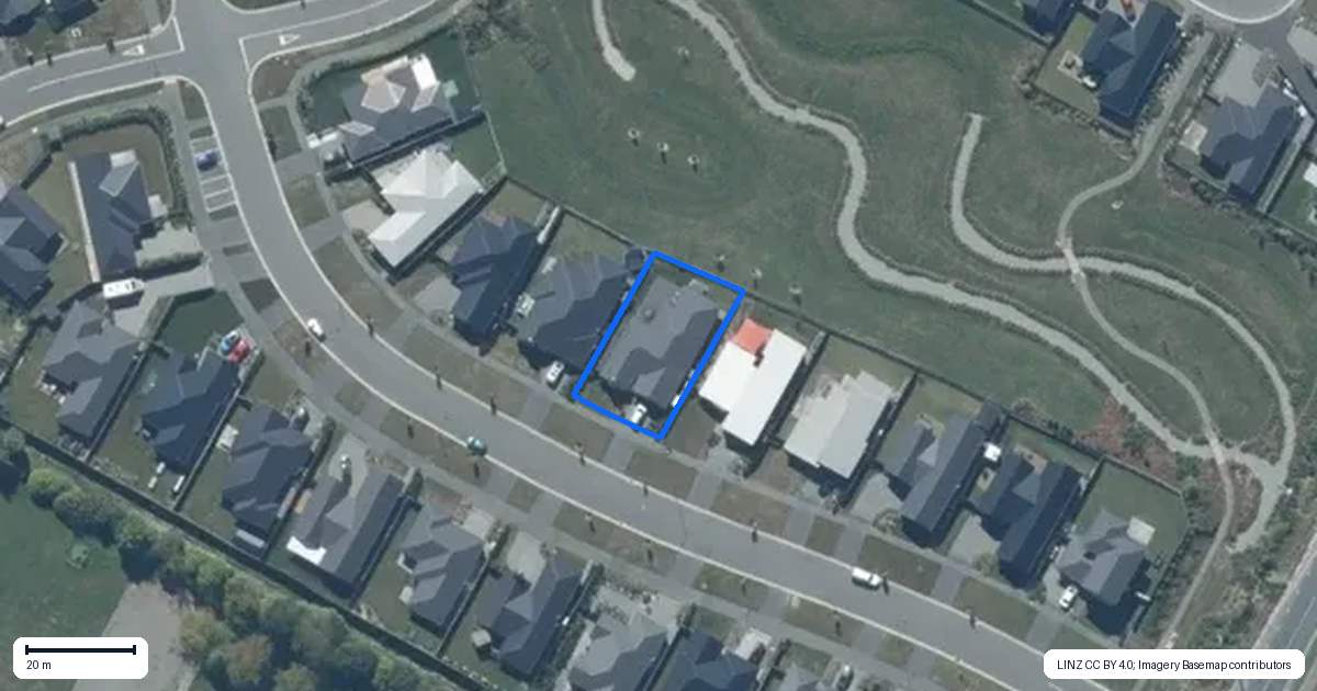 Property context map for 103 Benashet Drive, Lincoln
