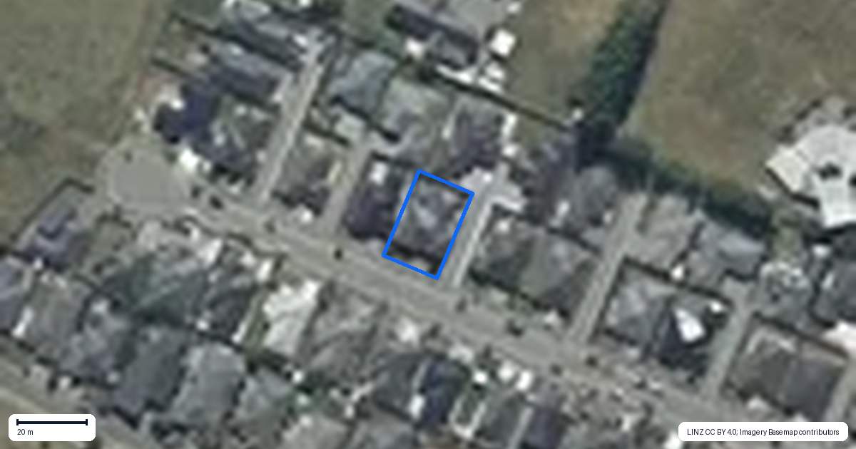 Property context map for 42 Furlong Street, Yaldhurst, Christchurch
