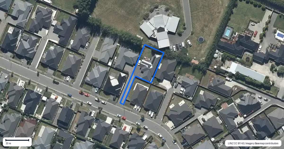 Property context map for 22 Furlong Street, Yaldhurst, Christchurch