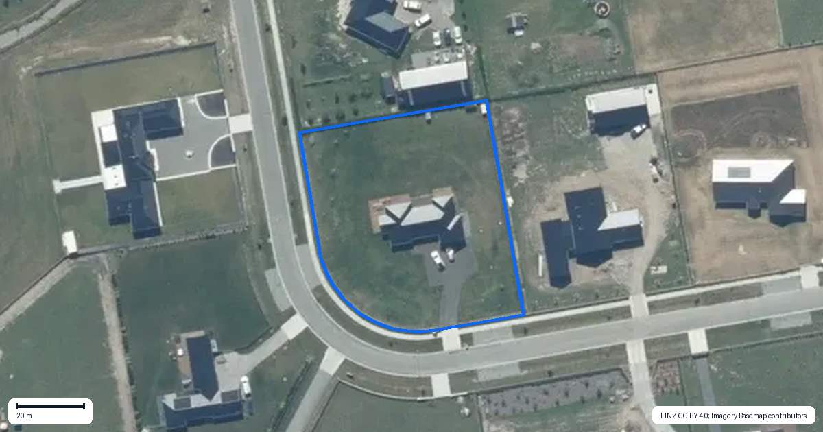 Property context map for 145 Verdeco Boulevard, Lincoln