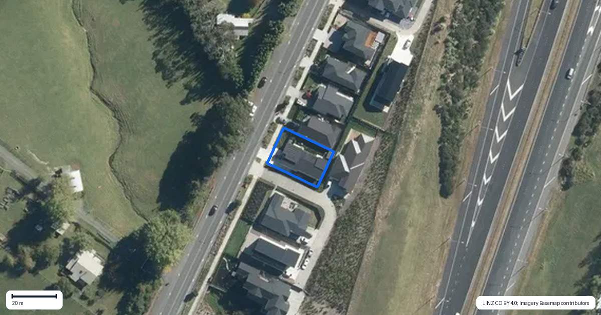 Property context map for 17 Sidwell Road, Wainui