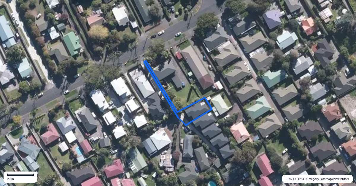 Property context map for 88A Canal Road, Avondale, Auckland