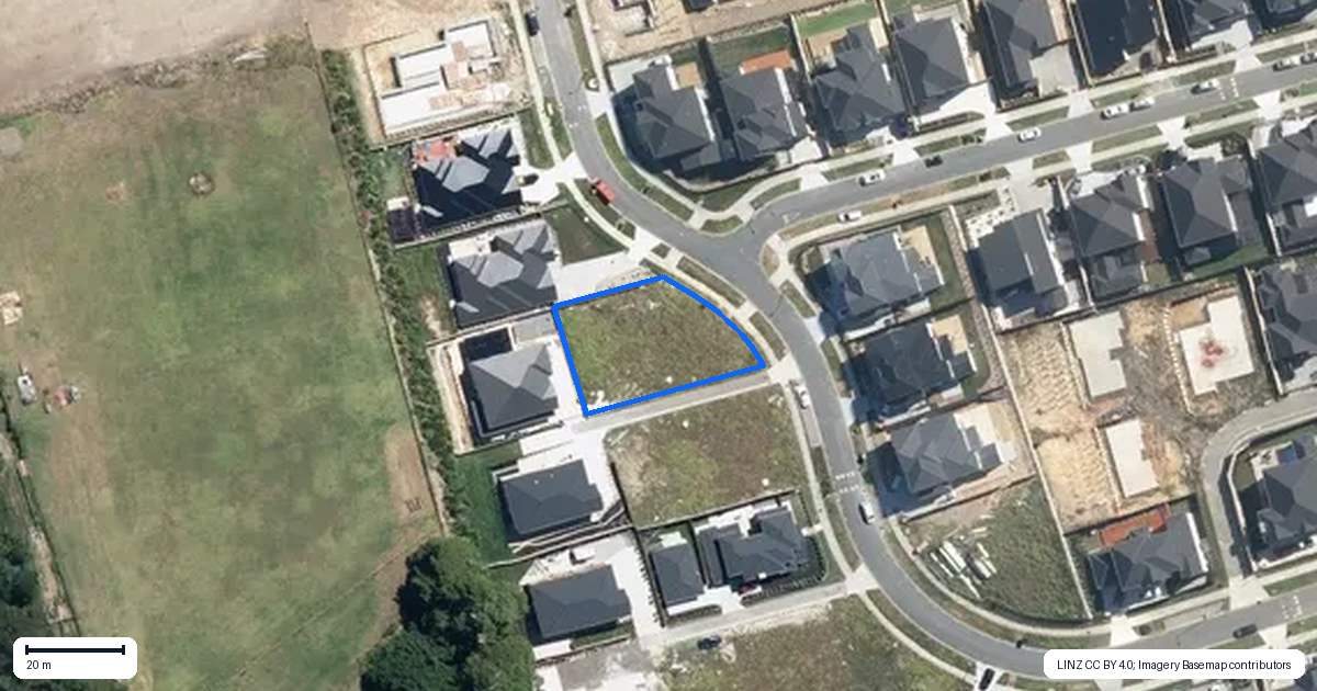 Property context map for 36 Kate Duncan Drive, Swanson, Auckland