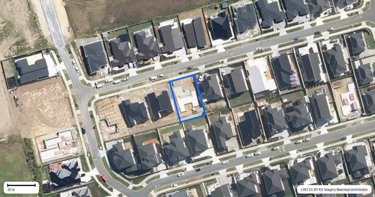 Property context map for 7 Kauri Gum Rise, Swanson, Auckland