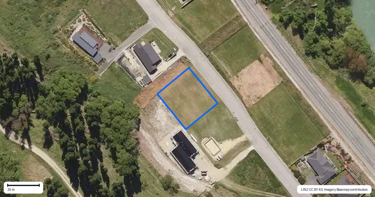 Property context map for 19 Selkirk Place, Roxburgh