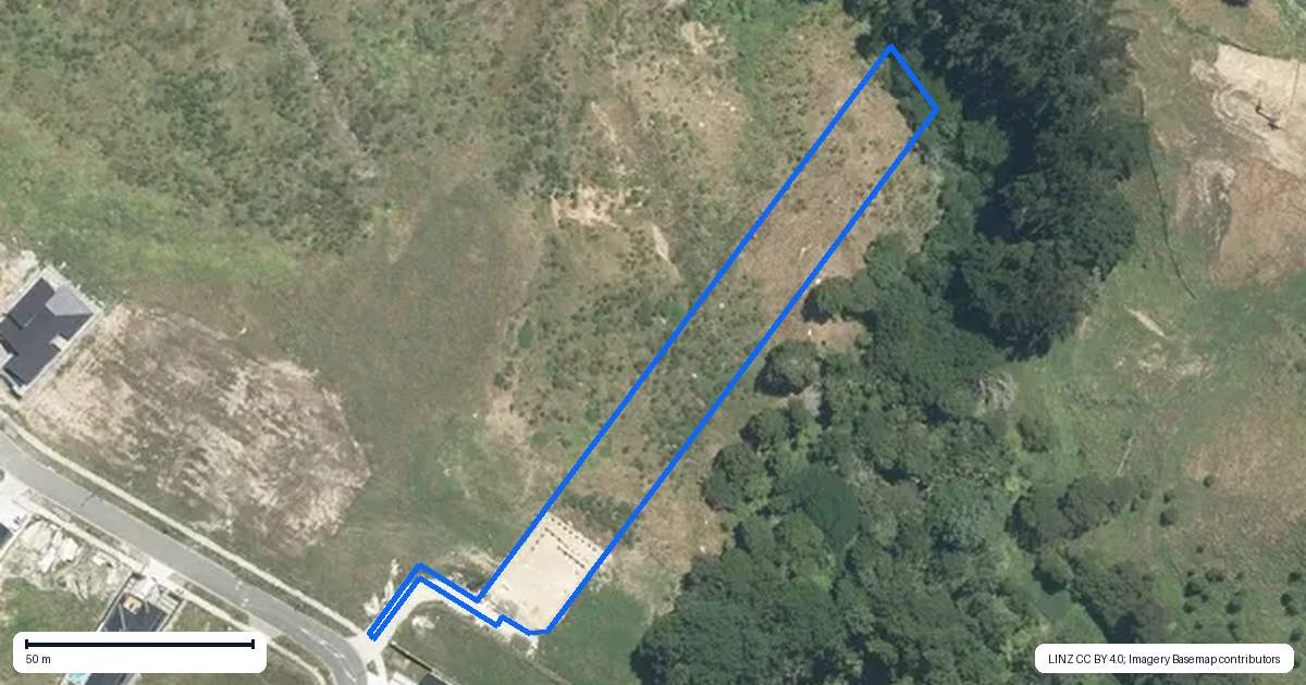 Property context map for 13 Grand Ridge Avenue, Flat Bush, Auckland