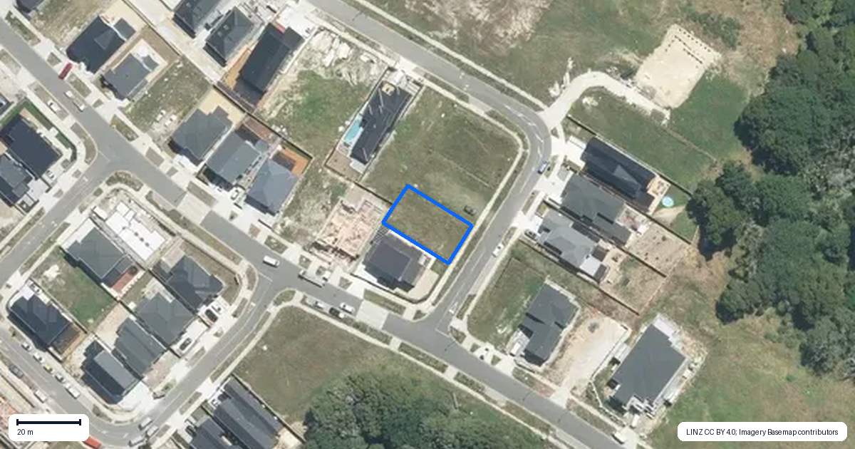Property context map for 4 Grand Ridge Avenue, Flat Bush, Auckland
