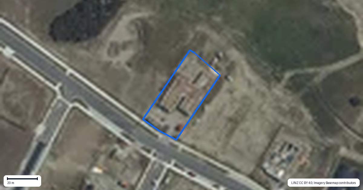 Property context map for 40 Riverslea Road, Wanaka