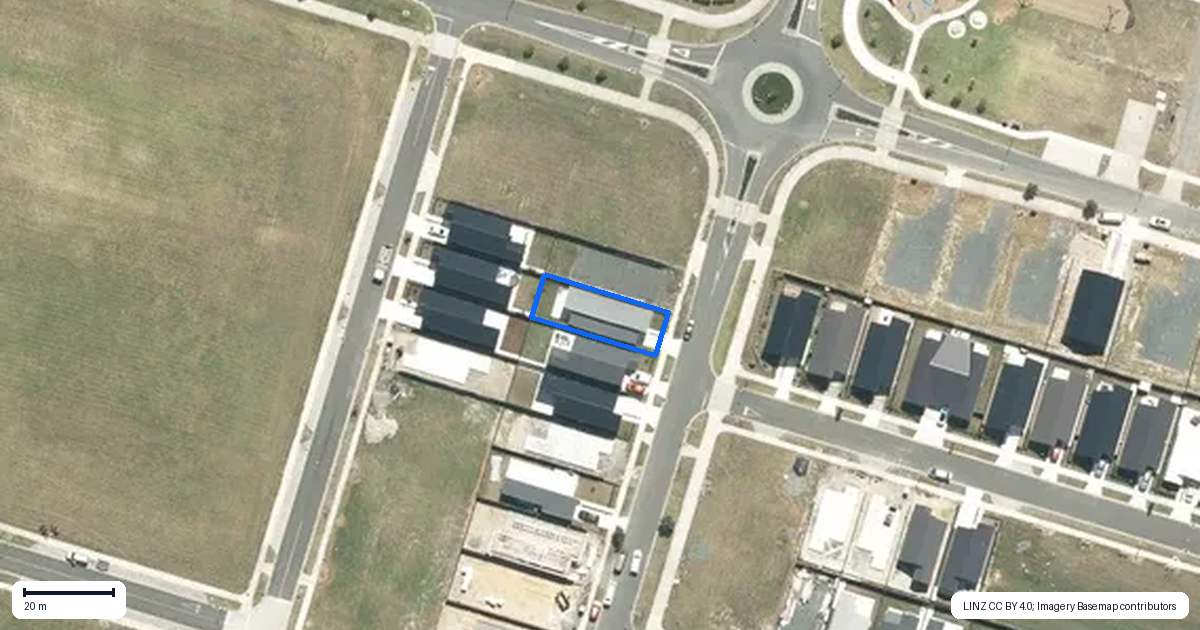 Property context map for 361 Rimu Street, Te Kauwhata