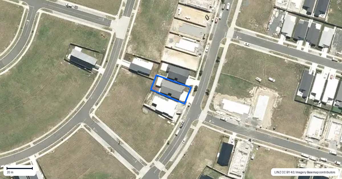 Property context map for 339 Rimu Street, Te Kauwhata