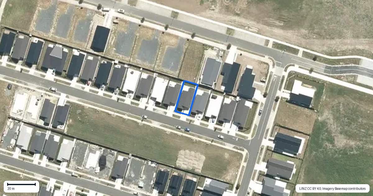 Property context map for 27 Noverma Street, Te Kauwhata