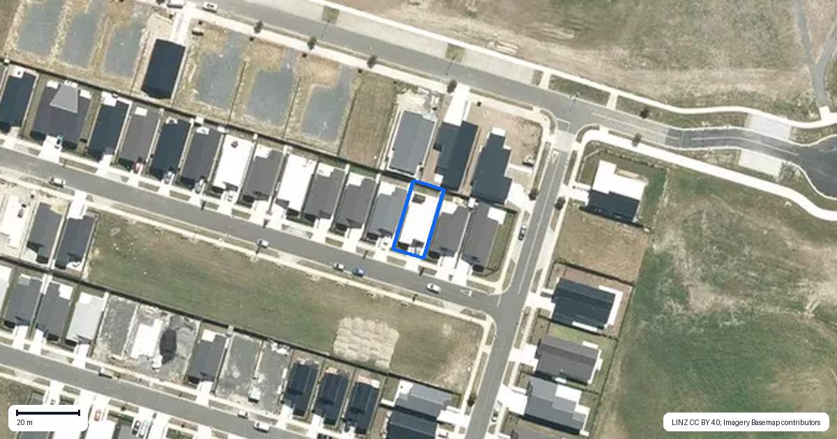 Property context map for 31 Noverma Street, Te Kauwhata