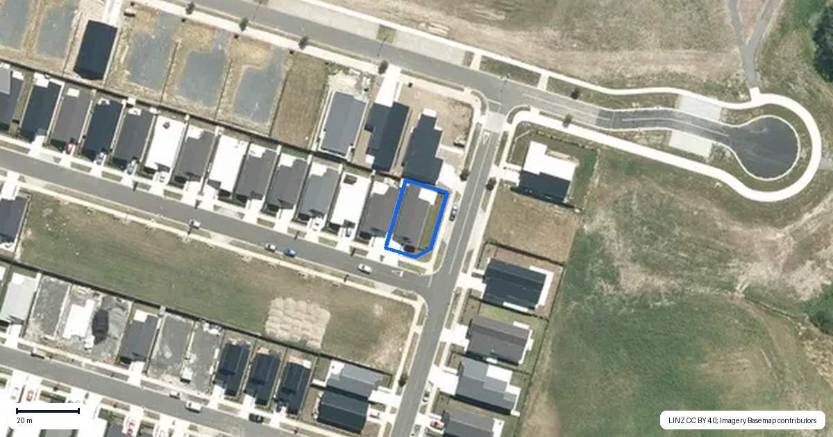 Property context map for 35 Noverma Street, Te Kauwhata