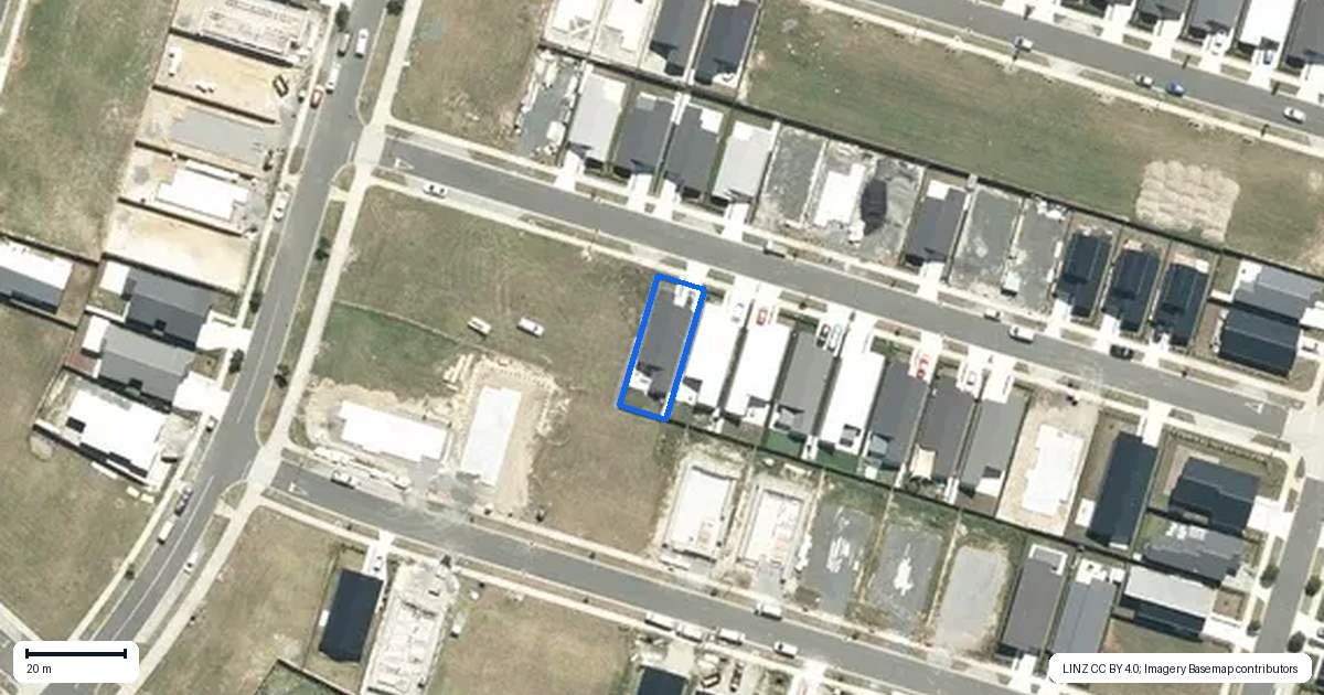 Property context map for 8 Ngaro Street, Te Kauwhata