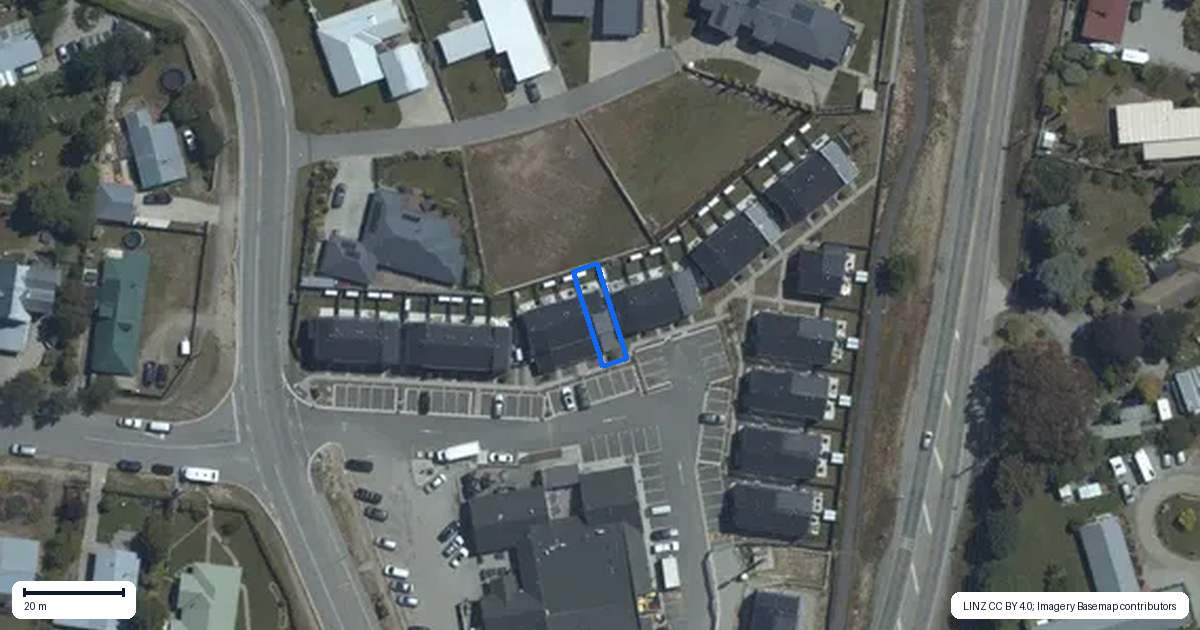 Property context map for 5D Kidds Way, Albert Town, Wanaka