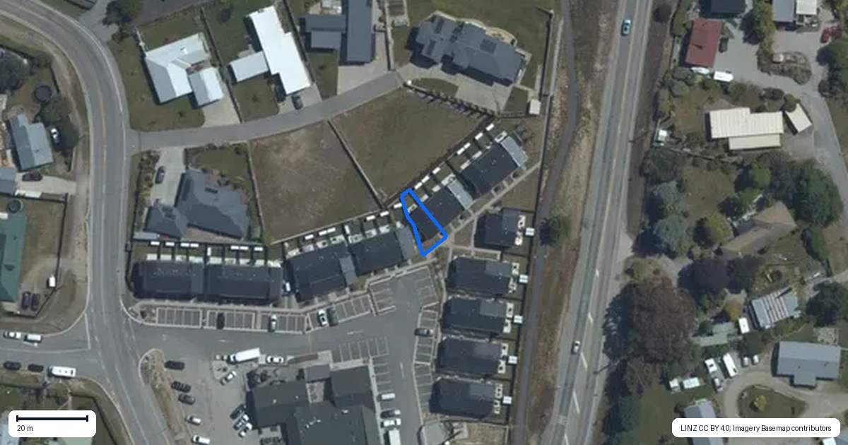 Property context map for 9A Kidds Way, Albert Town, Wanaka