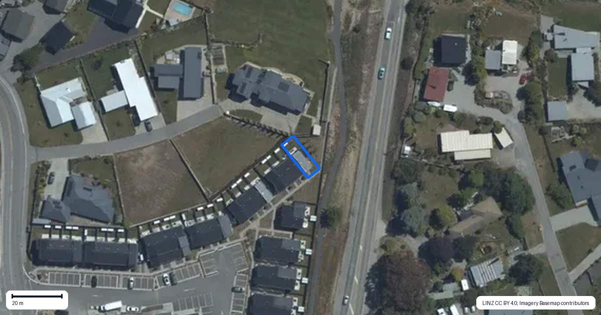Property context map for 11D Kidds Way, Albert Town, Wanaka