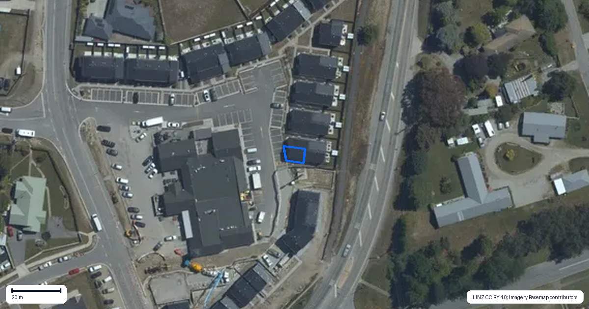 Property context map for 21C Kidds Way, Albert Town, Wanaka