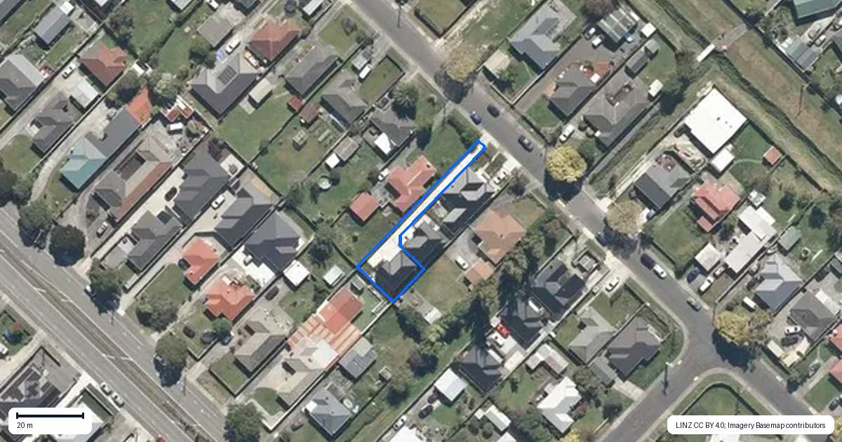 Property context map for 45B Totara Street, Wainuiomata, Lower Hutt