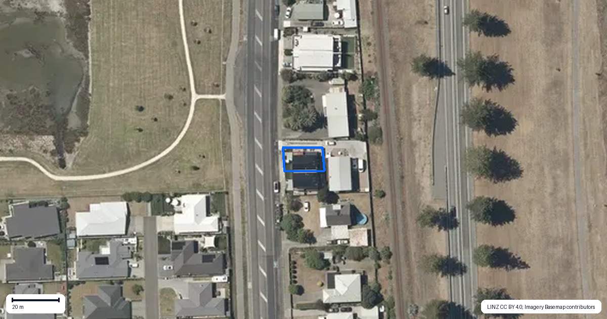 Property context map for 138B Te Awa Avenue, Awatoto, Napier