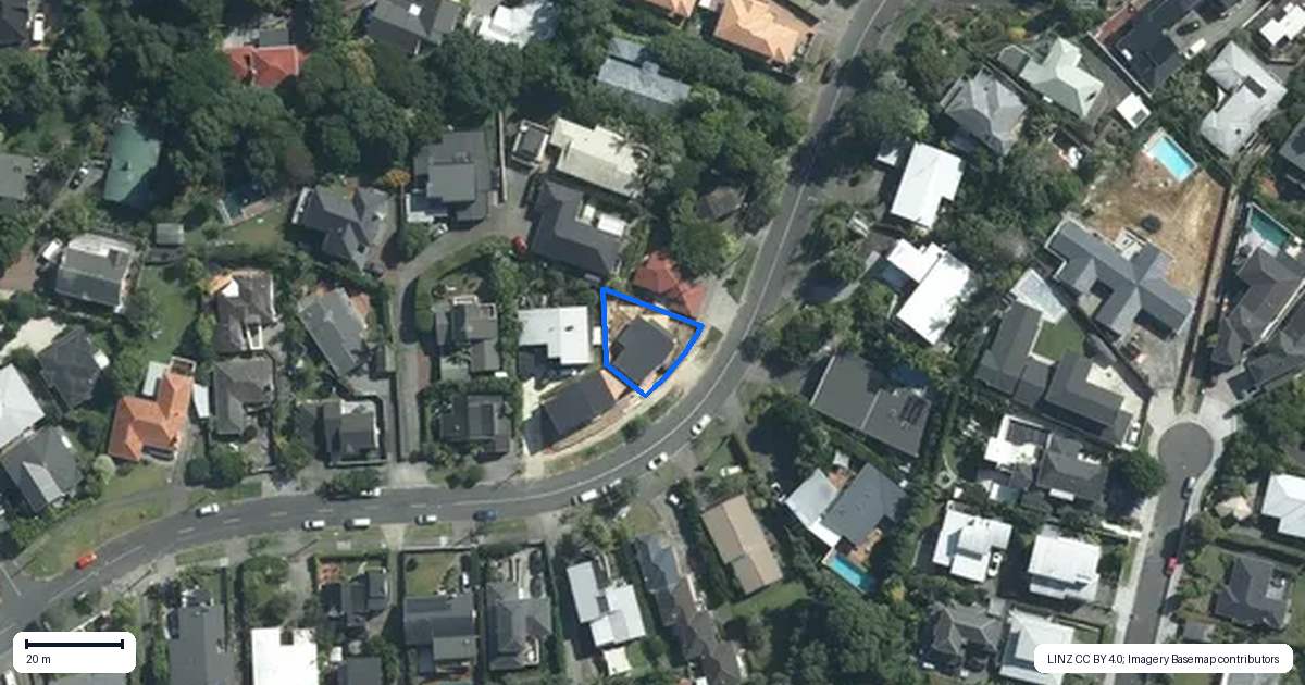 Property context map for 56B Hawera Road, Kohimarama, Auckland