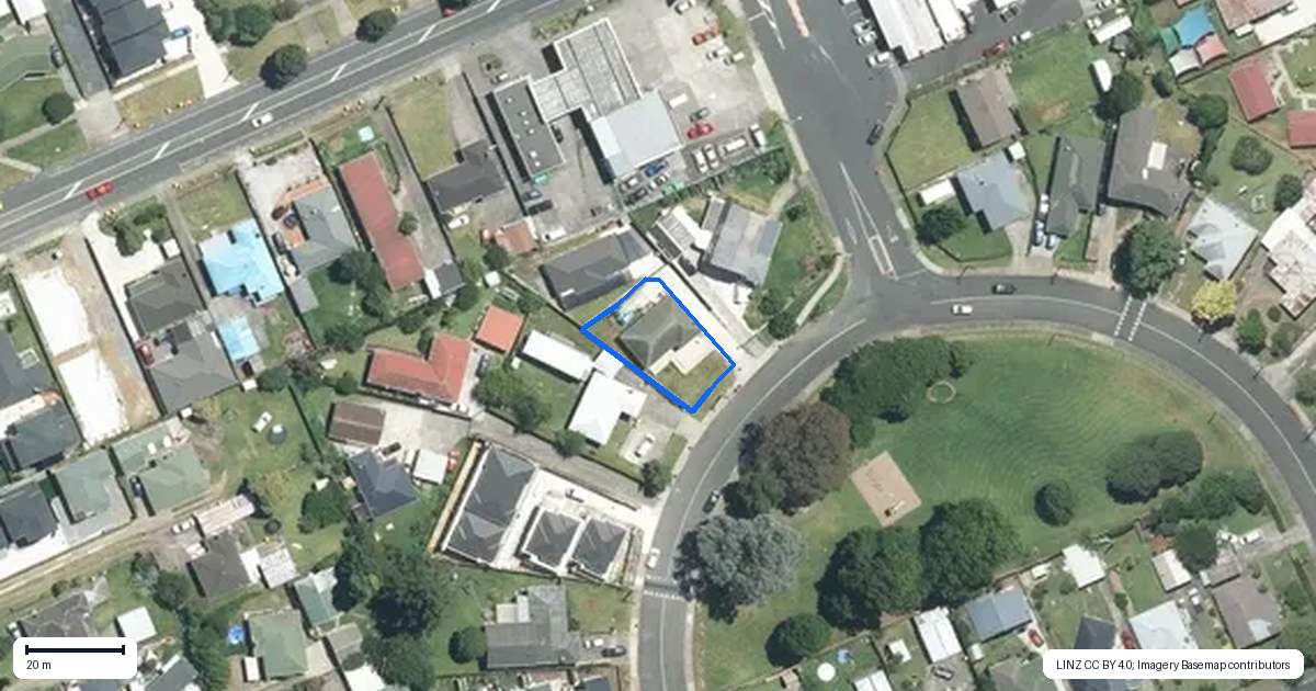 Property context map for 3 William Avenue, Manurewa, Auckland