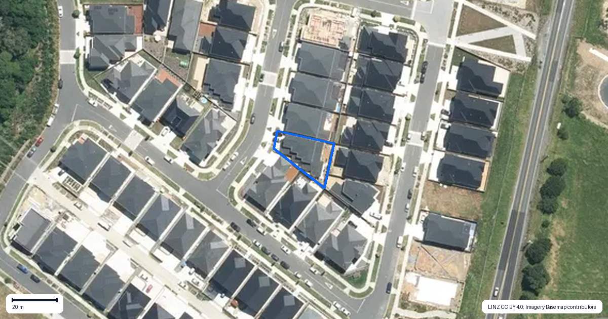 Property context map for 28 Crossgar Road, Flat Bush, Auckland