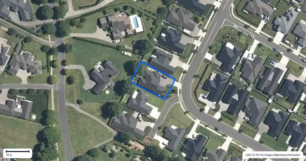 Property context map for 19 Hinerangi Crescent, Matamata