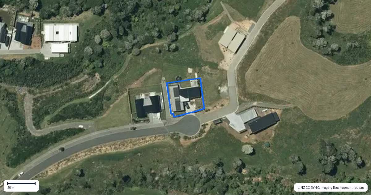 Property context map for 19 Ruruhi Street, Raglan