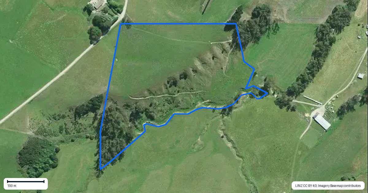Property context map for 65 Baghdad Road, Hampden