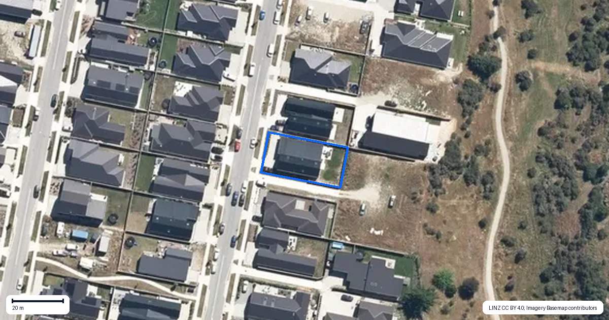 Property context map for 43 Spur Ridge Rise, Jacks Point, Queenstown