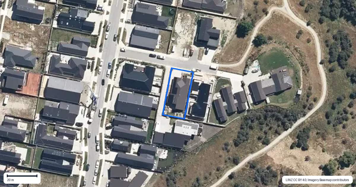 Property context map for 6 Rill Lane, Jacks Point, Queenstown