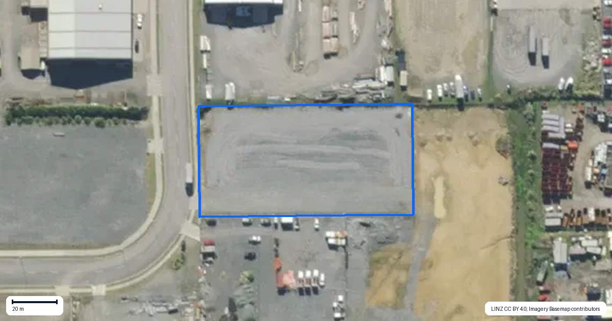 Property context map for 33 Logyard Road, Port Whangarei, Whangarei