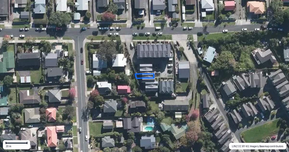 Property context map for 3/17 Powell Street, Avondale, Auckland