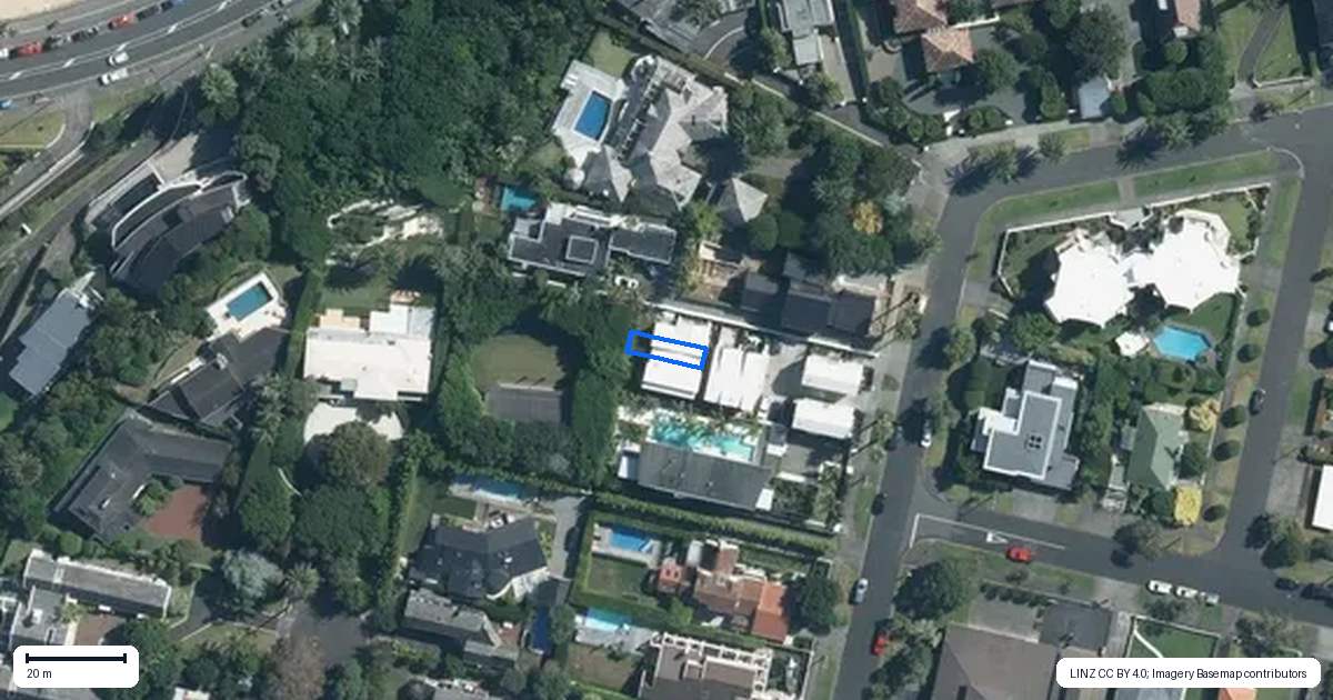 Property context map for 6/37 Hanene Street, Saint Heliers, Auckland