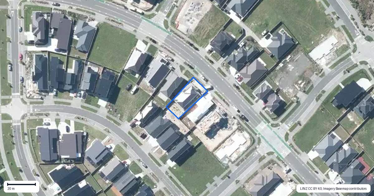 Property context map for 19 Kaitiaki Drive, Clarks Beach