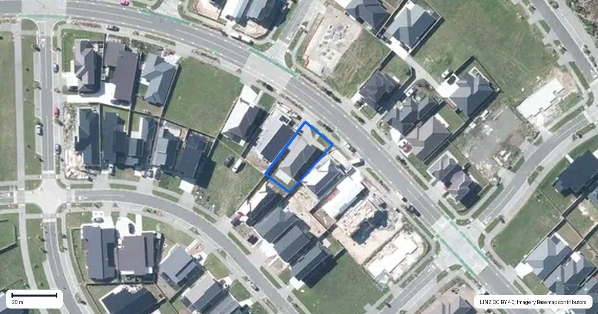 Property context map for 17 Kaitiaki Drive, Clarks Beach