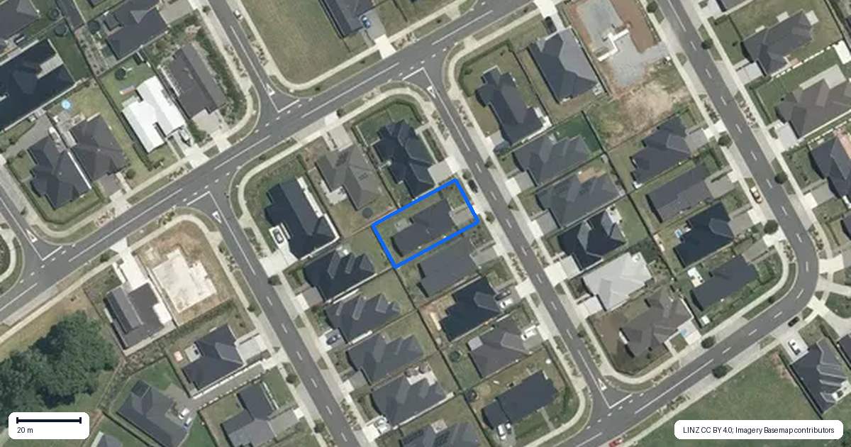 Property context map for 4 Karira Street, Morrinsville